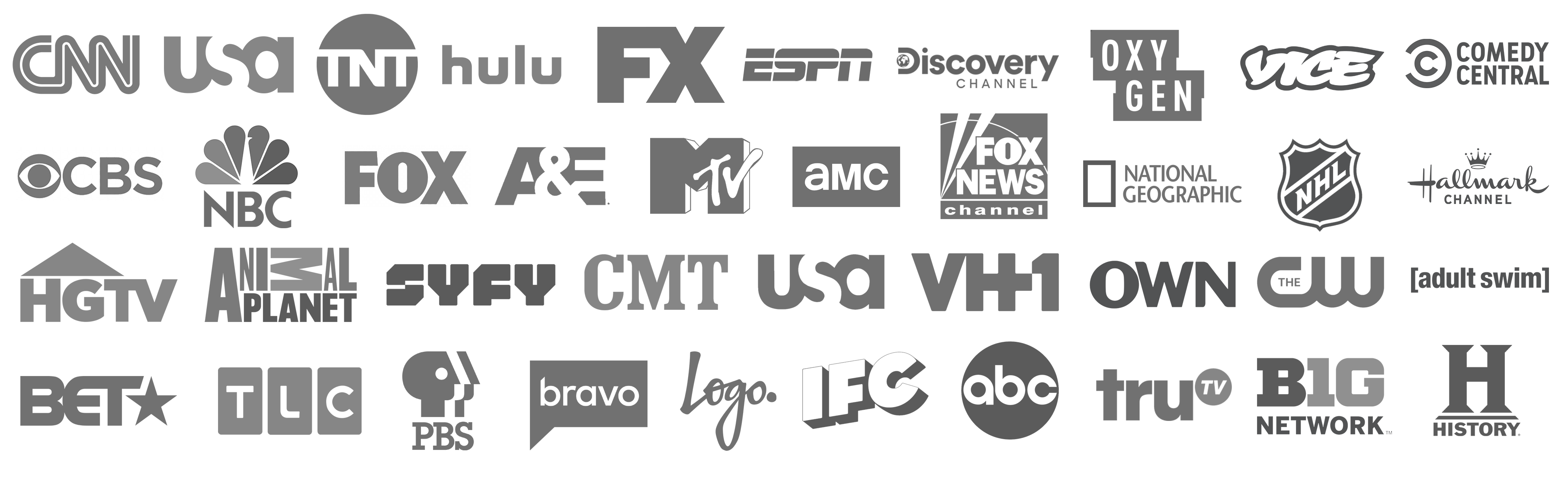 Connected TV Channel Logos