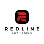 Redline lot labels logo - black