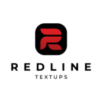 Redline textups logo - black