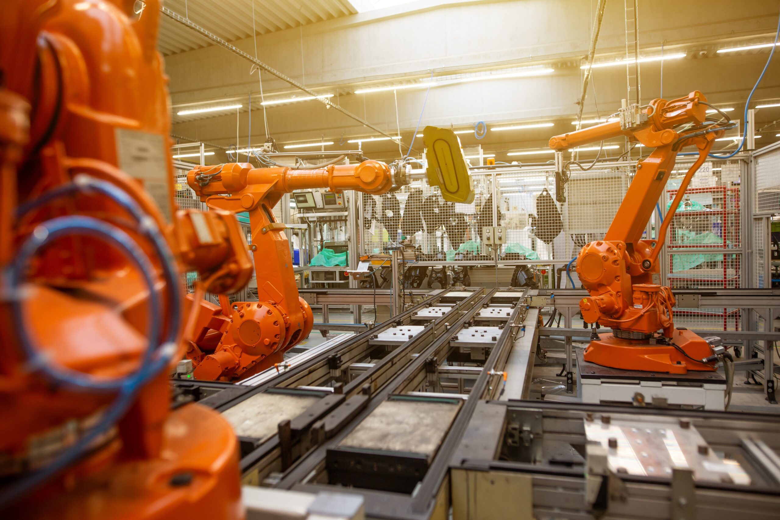 car factory during chip shortage